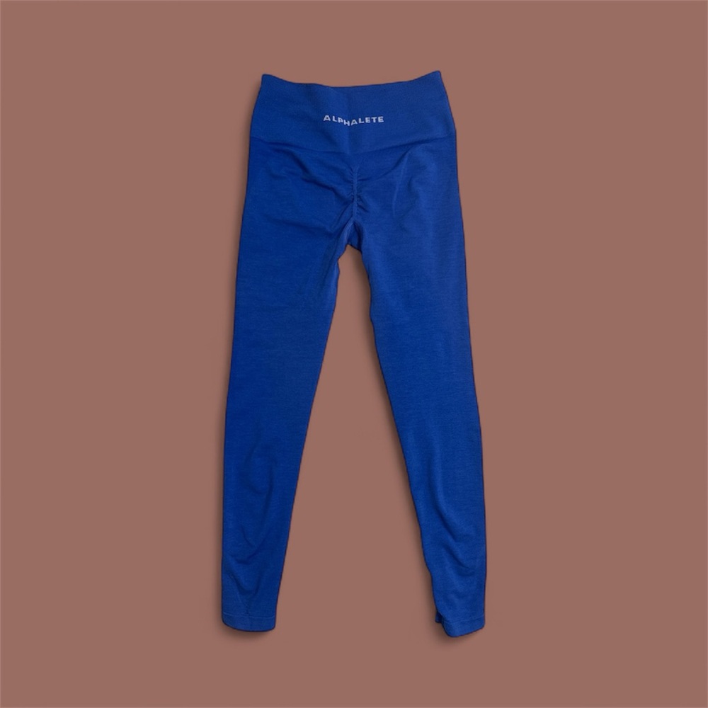 Alphalete Vibrant Blue High-Waisted Leggings